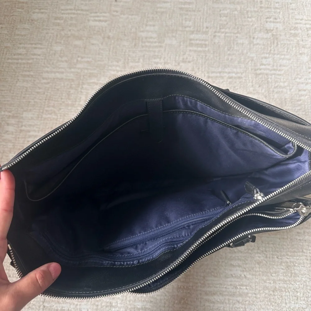 NWOT Tumi Leather Briefcase